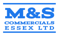 M and S Commercials logo