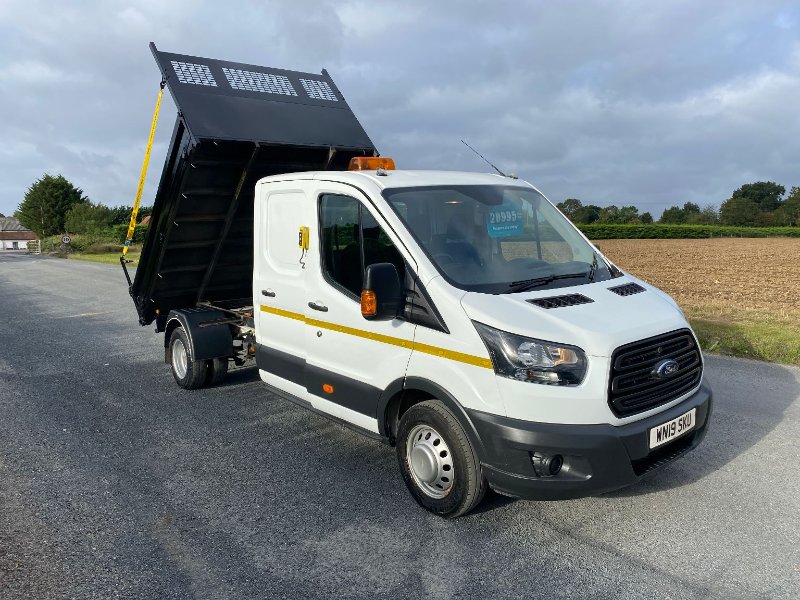 second hand tipper vans